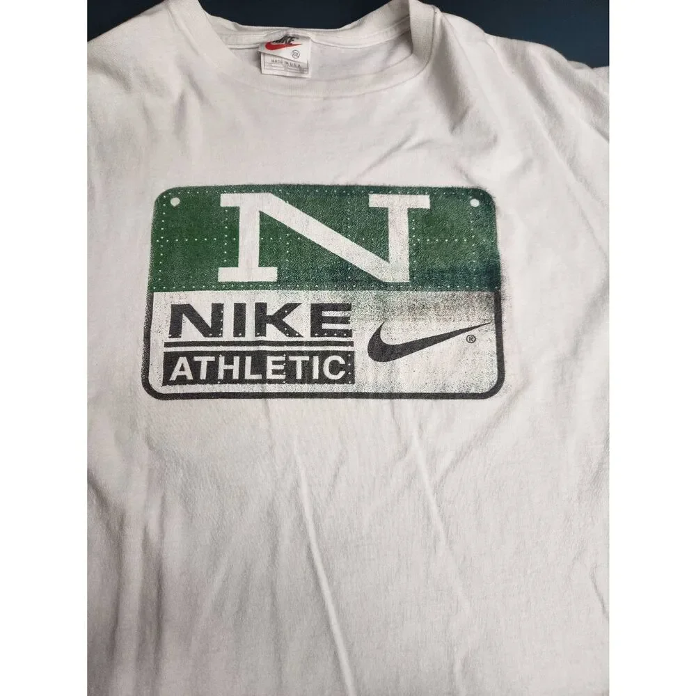 Nike White Cotton Graphic Tee Shirt SALE 5 for 25